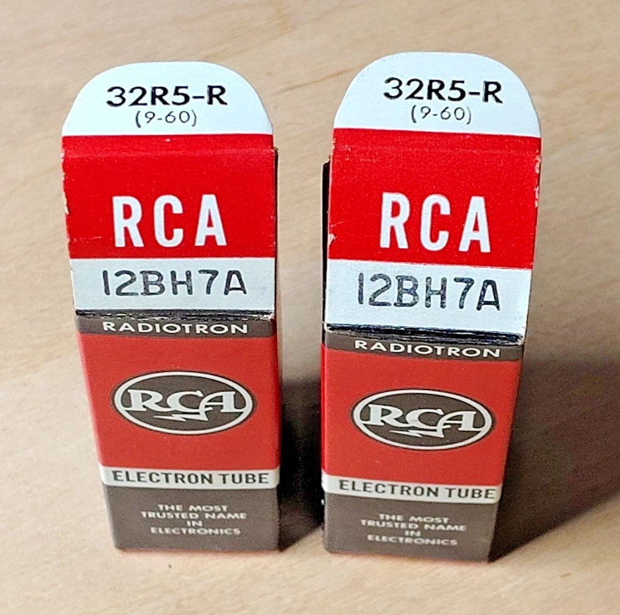 真空管】RCA 12BH7A 2本セット