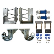 For Peterbilt Assembly Kit Lower Hood Pivot and Hinge Upper Bracket and Engin...