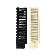 1Pc Portable Travel Hair Comb Brush Foldable Massage Hair Comb Anti Static Hair