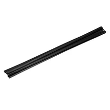 5 Pcs Black Plastic Welding Rods 9.5mm x 330mm HDPE Flat(0.4inch x 13inch)