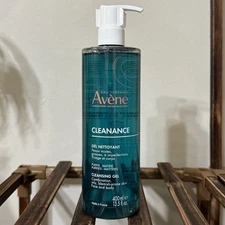 Avene Cleanance Cleansing Gel 400ml Exp.06/2027, for Acne Prone Oily Face & Body