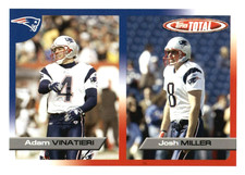 2005 Topps Total #129 Josh Miller Adam Vinatieri New England Patriots HOF