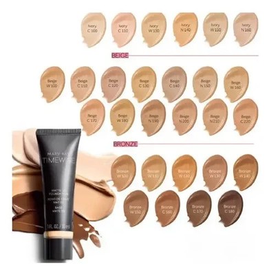 Mary Kay TimeWise Matte Liquid Foundation - Old Color Names