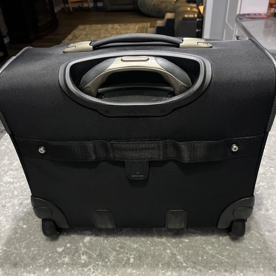 Travelpro Rolling Luggage Small Suitcase Bag Black Carry On  W/ Handle - Image 3 of 4