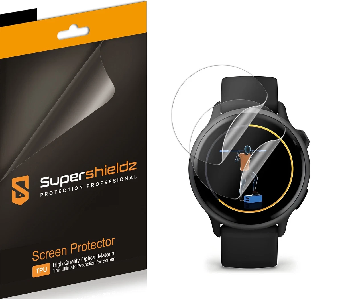 Vaxson TPU Pellicola Privacy, compatibile con NAIXUES ZX07 1.54 Smart Watch smartwatch, Screen Protector Film Filtro Privacy [ Non Vetro Temperato