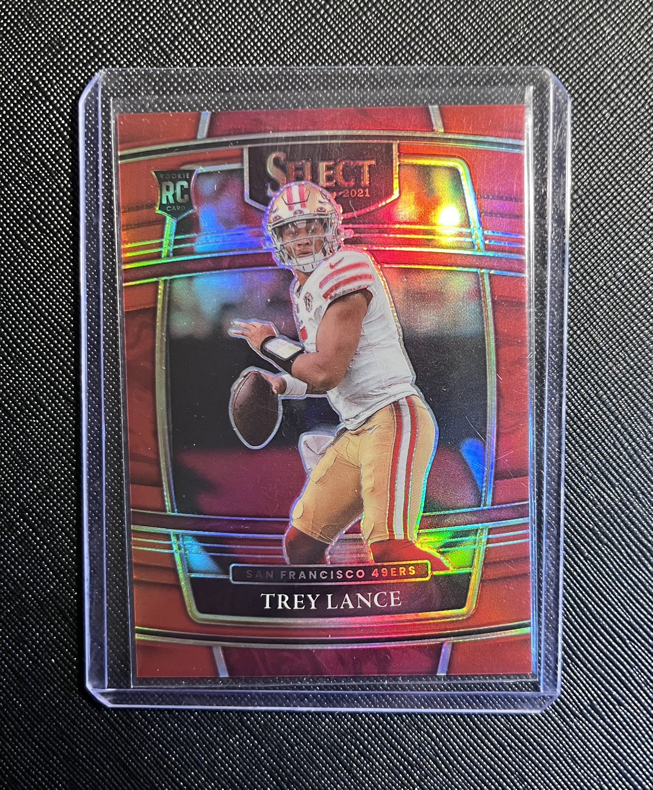 Trey Lance 2021 Panini Select Rookie Red /99 #45 NM+ 