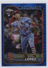 2024 Topps Chrome Blue Sonar Refractor /125 Irving Lopez #95 lh0