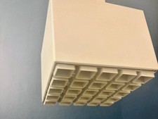 Lampe Philips vintage industrielle - plafonnier - rare Vintage Space Âge 