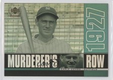 2000 Upper Deck Yankee Legends Murderer's Row Earle Combs #MR9 HOF n1u