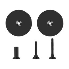 Ästhetischer Appell gebürstetes Satin-Nickel-Finish auf 67 mm Türabdeckplatte