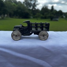 Vintage Cast Iron Mack C Truck Toy