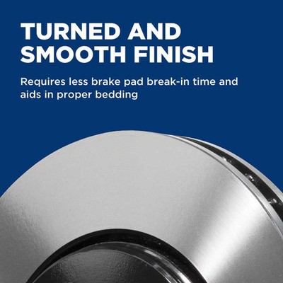 Wagner BD126565E Brake Rotor - Premium Disc Brake Rotor With E-Shield Coating