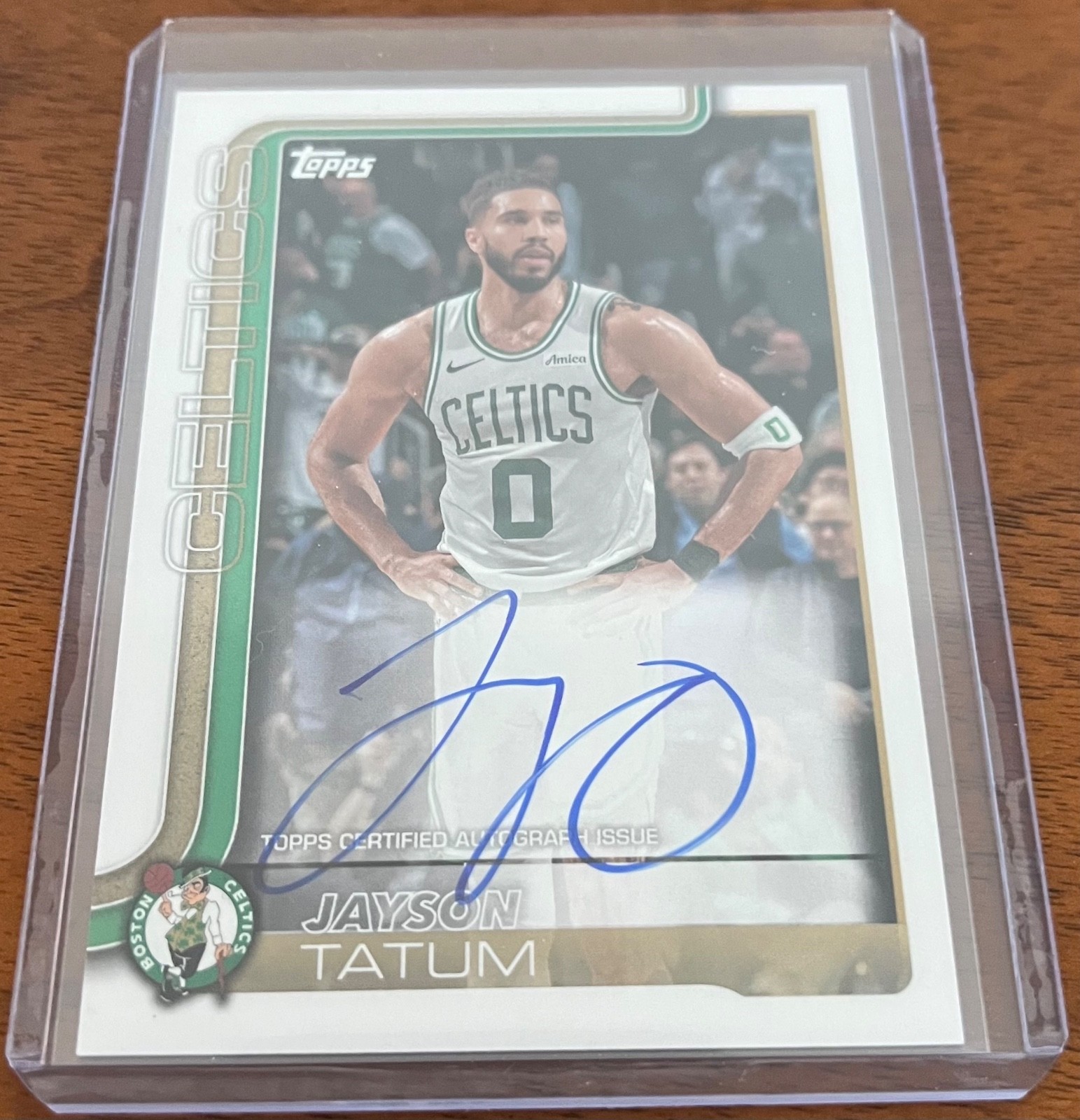 2025-26 Topps Jayson Tatum Flagship Real Ones Autographs #TFRA-JT (AU)