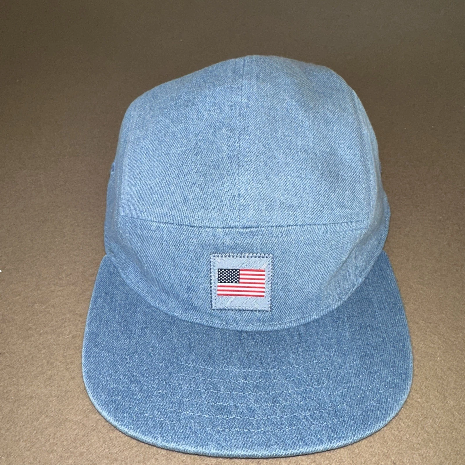 Nike Unisex 5 Panel Team USA Fly Dri-FIT Denim Cap Strap back FZ6304 Size M/L