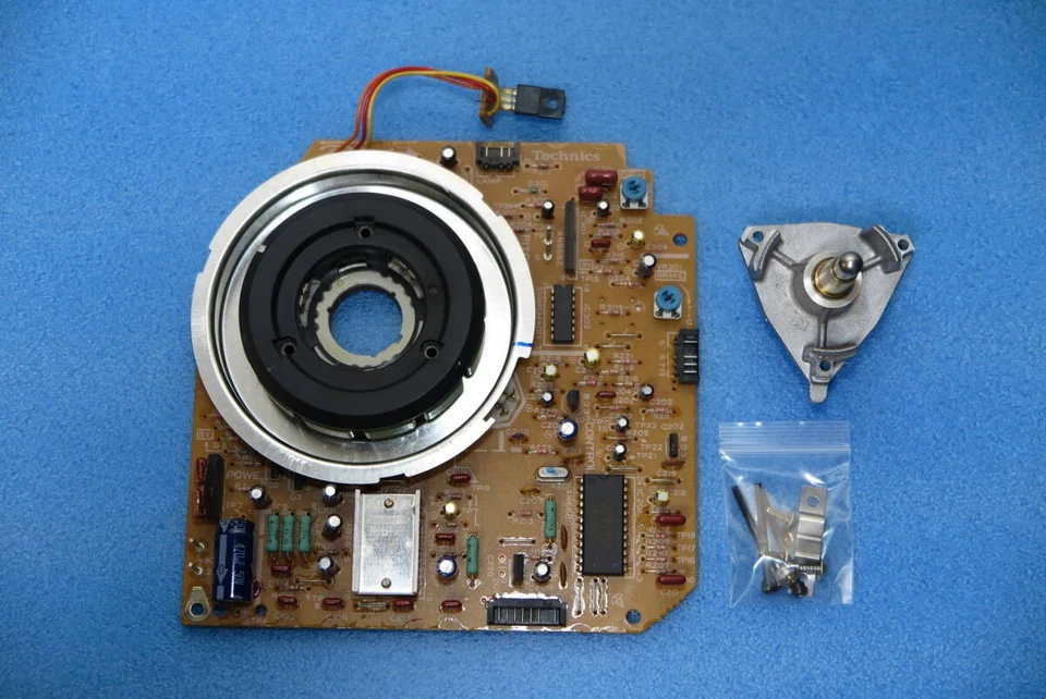 Technics SL-1200MK3D основная плата привод мотор детали DJ проигрыватель проверен рабочий - Изображение 2 из 4