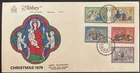 GB 1979 Christmas Abbey FDC Bethlehem Cancel Limited Edition 772 / 2500