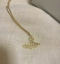 10 off Thin Line Flat Orb Necklace 