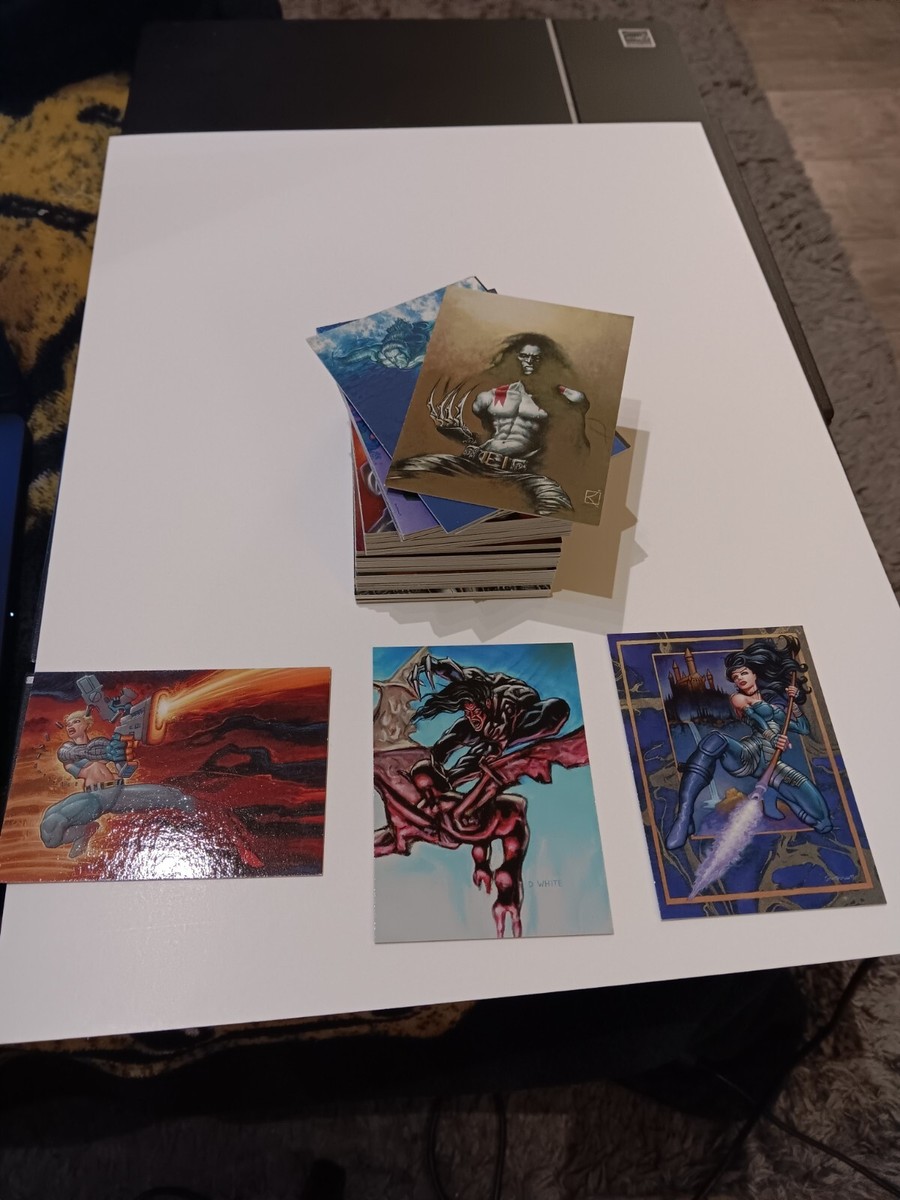 その他 top cow showcase the painted cow 1997 1997 TOP COW SHOWCASE THE PAINTED COW COMPLETE TRADING CARD SET 1