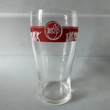 SUPER BOCK Rock Festival Beer Bier Lager Special Clear Pint Glass 40cl by Crisal