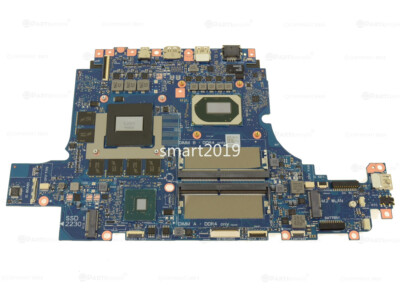 For Dell G7 7500 Motherboard 0G2WF 00G2WF W/ i5-10300H 2.50GHz CPU GTX1660Ti-V6G