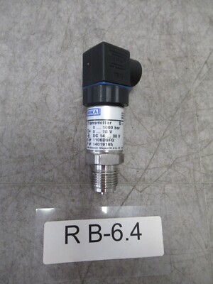 Wika 14019195 Pressure Transducer 0-1000bar 0-10V In: 0-30VDC Wika S-10