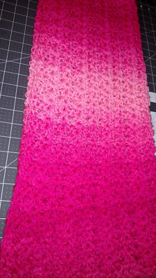 New Soft  Baby Bassinet Cradle Receiving Blanket Pink  Handmade Crocheted