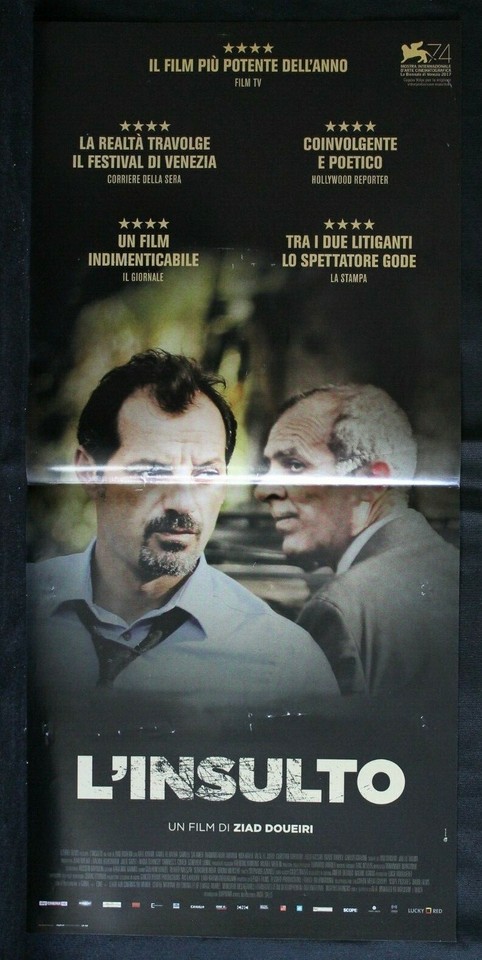 Locandina di L'insulto (2017)