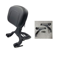 Quick Release Mount Multi-Purpose Driver Passenger Backrest For Breakout Fat Boy