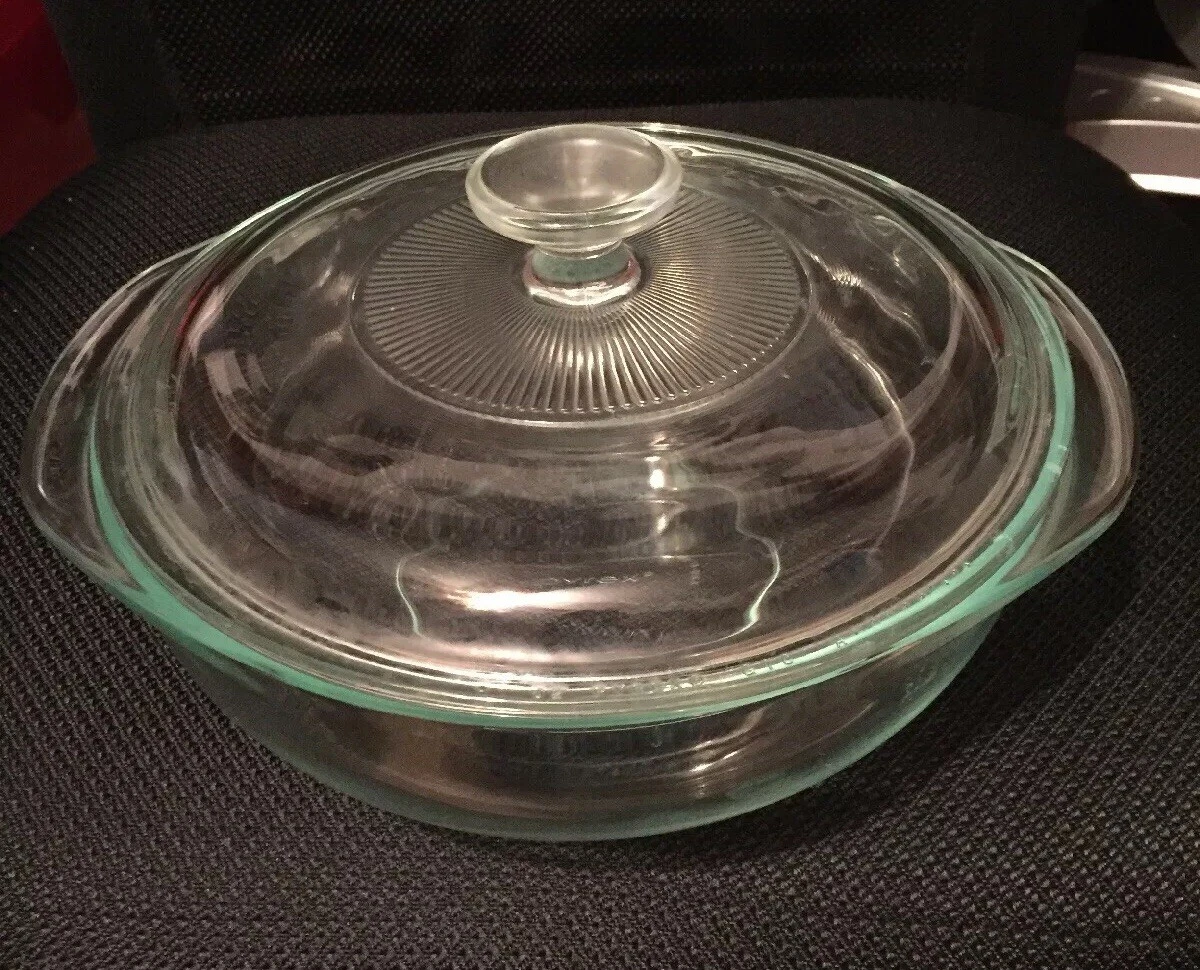 Glass Lid for 2-quart Glass Casserole Dish