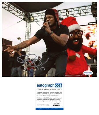 SCHOOLBOY Q RAPPER SIGNED OXYMORON 8x10 PHOTO - ACOA COA