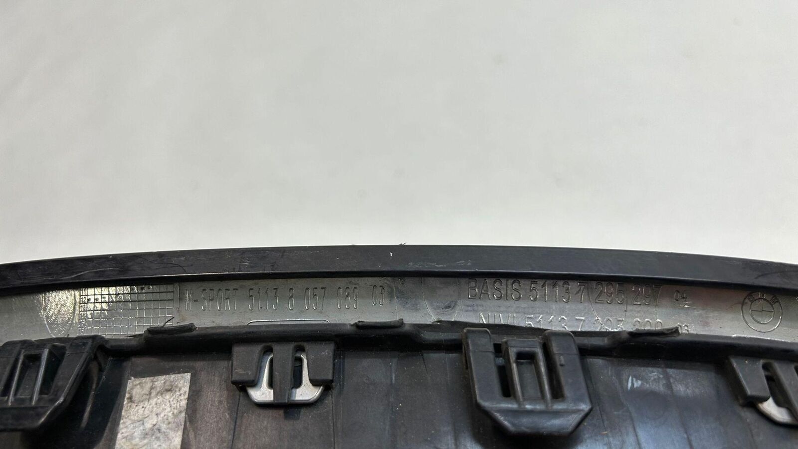 BMW 750 Series Left LH Side Upper Grille 2013 2014 2015 Black OEM  