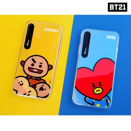 BTS BT21 Official Goods Hi Graphic Light UP Case for iPhone + Track# - Picture 4 of 6