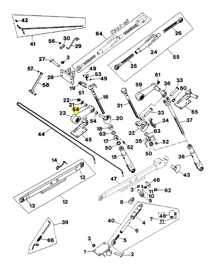 Buchse Hubarm KraftarmCASE IHC 743 745 744 844 856 946 1046 1246 3217427 3217258 - Bild 2 von 2