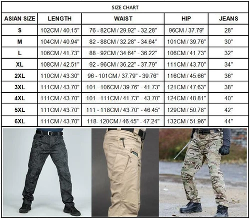 Women Mens Solider Tactical Waterproof Work Trousers Pants Combat Hiking Outdoor - Bild 3 von 24