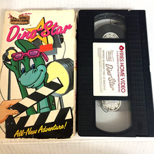 Dino Star VHS tape Ships  Same Day With Tracking