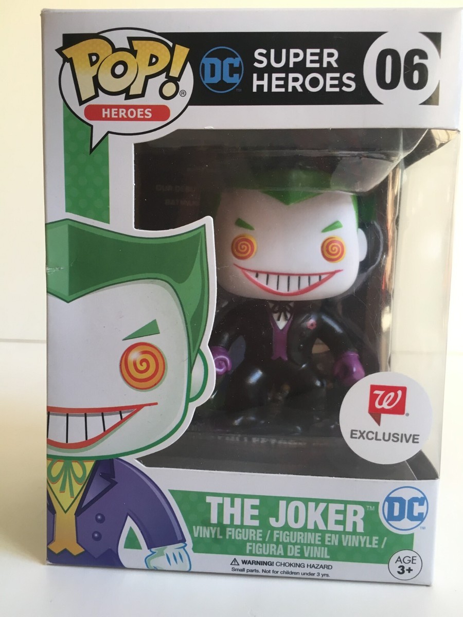Funko POP! The Joker 06 DC Super Heroes Vinyl Figure Walgreens