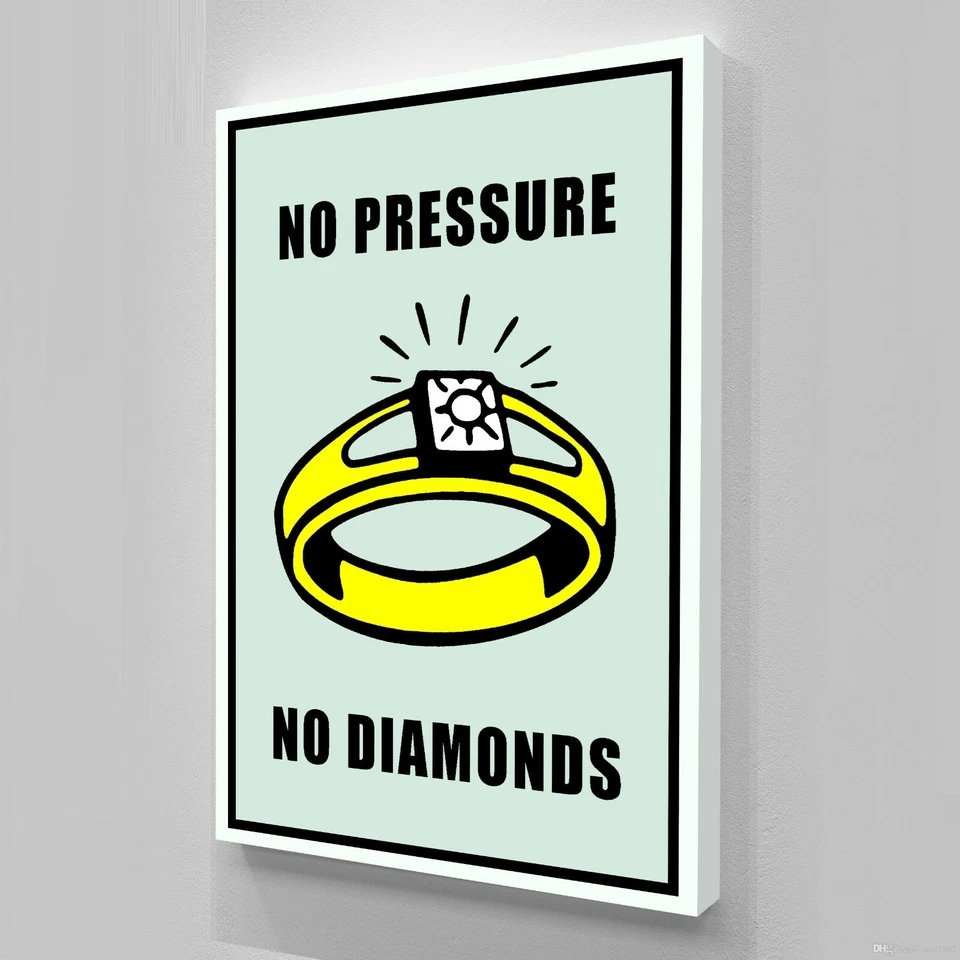 Juego de 9 Monopoly ed1 Motivación Éxito Trabajo Regalo Decoración Arte de Pared PÓSTER LIENZO Foto 4 de 4