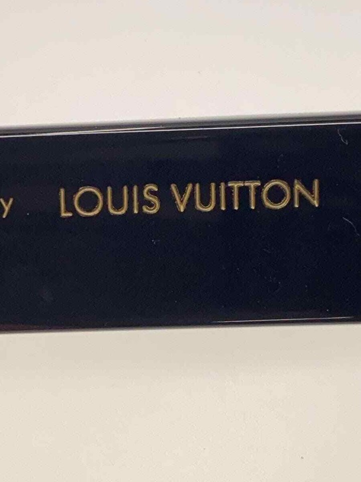 LOUIS VUITTON Hopscotch Sunglasses Wellington Plastic BLK BLK Men's