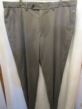 MENS NAUTICA ACTIVE STRETCH GRAY PANTS SIZE 42X32