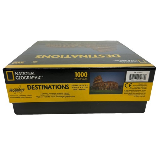 National Geographic 1000 Piece Destinations Puzzle The Colosseum Rome Italy 2008 - Picture 5 of 6