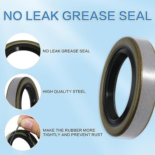 Hub Bearings Kit ,3500 lb Trailer Axle, L68149 Bearing, Grease Seal