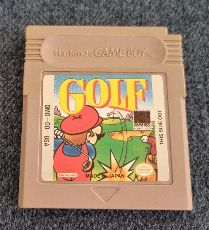 Nintendo Game Boy Game Golf