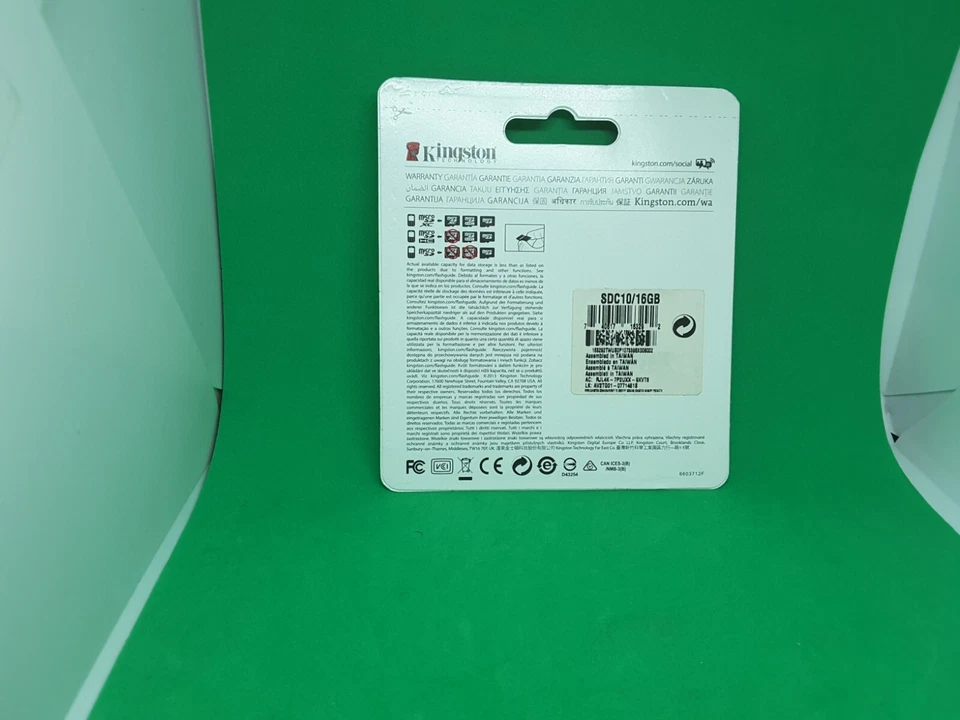 Kingston SanDisk SDC10/16GB 16GB, Class 10 10MB/s microSDHC W. Adapter - Image 4 of 4