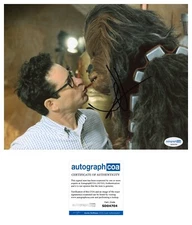 JJ ABRAMS SIGNED STAR WARS DIRECTOR PRODUCER 8x10 PHOTO - ACOA COA