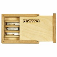 Proxxon 24540 Drehstahlsatz Zum Gewindeschneiden 3-Tlg. Hss 8X8X80 Mm