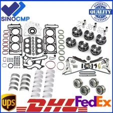Engine Overhaul Rebuild Kit & Timing Chain VVT Gears For Mercedes-Benz M276 3.0T