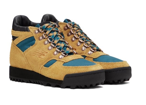 GENUINE NEW BALANCE MENS SIZE 11 D RAINIER TAN TEAL MID  display picture 3