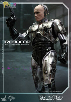 Perfect Hot Toys Mms265 1/6 Robocop Battle Damaged Version Action
