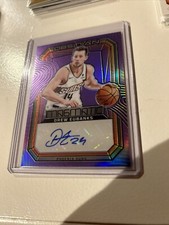 2023-24 Panini Obsidian Drew Eubanks Magmatic Purple Flood Auto 17/49