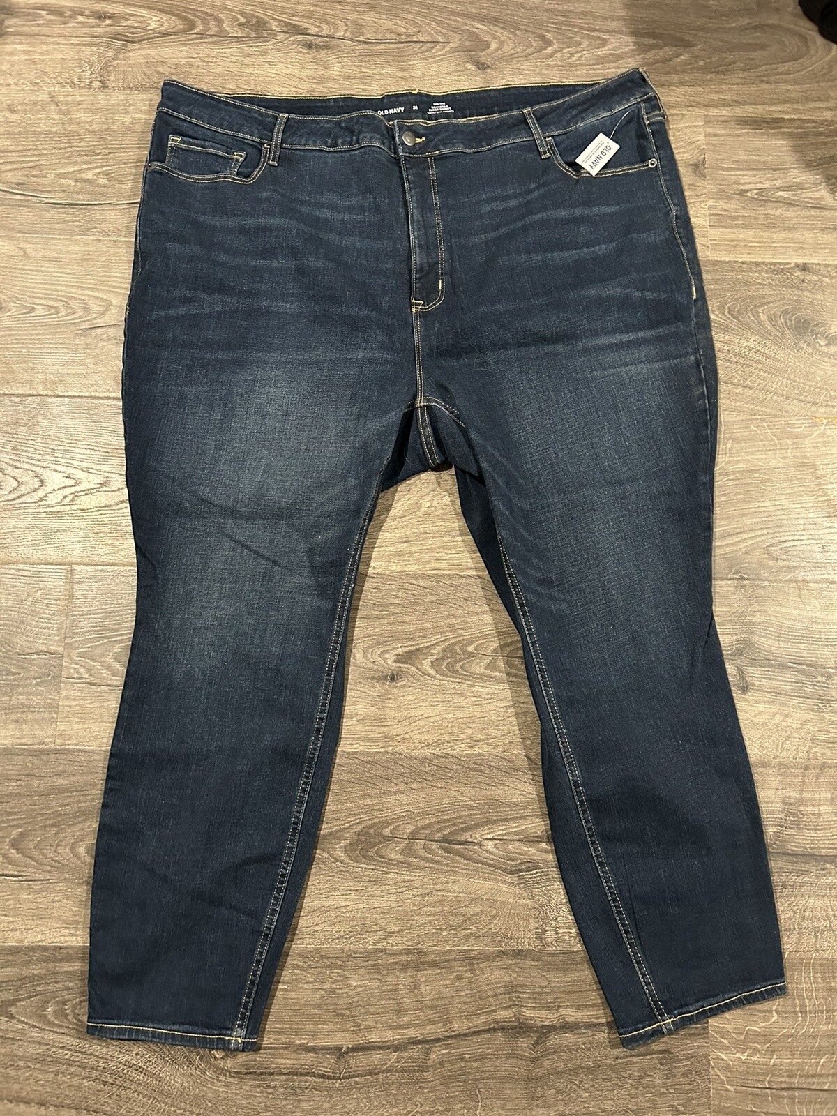 old-navy-plus-size-28-high-rise-rockstar-super-skinny-woman-s-jeans-ebay